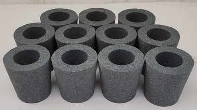 NORTON GRINDING STONE - 2/1-5/8 X 2 X 5/16 - LOT OF 12 - MACHINE TOOLING