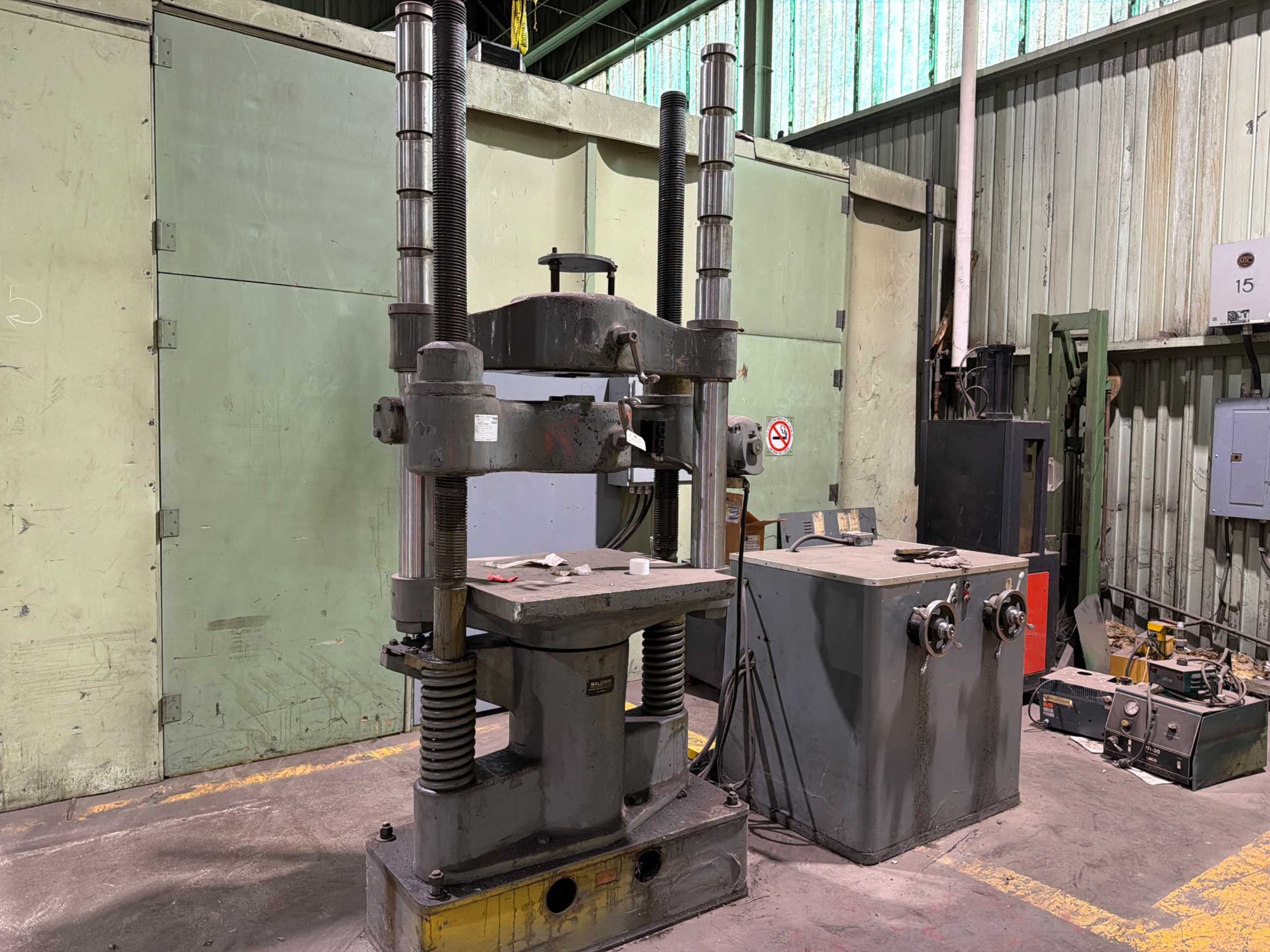 Baldwin Universal Testing Machine - MATERIAL TESTING