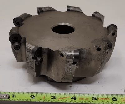 INGERSOLL 5W7K-60R01 / 7002836-D 6" SHELL MILL - 9 EFF. TEETH, 16.00 MM PROFILE RADIUS - MACHINE TOOLING
