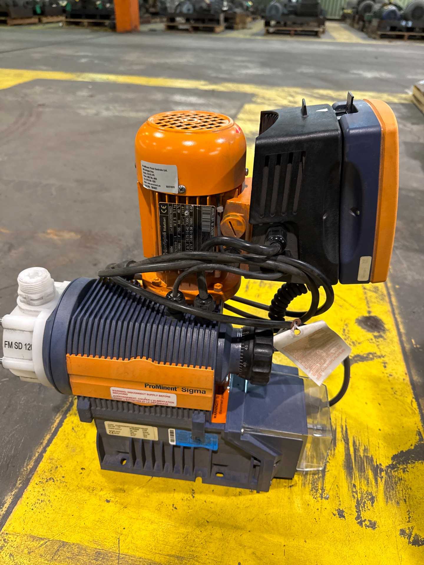 PROMINENT SIGMA S1CB METERING PUMP, 101 L/H, 4 BAR, 110W, 100-240V - METERING PUMP