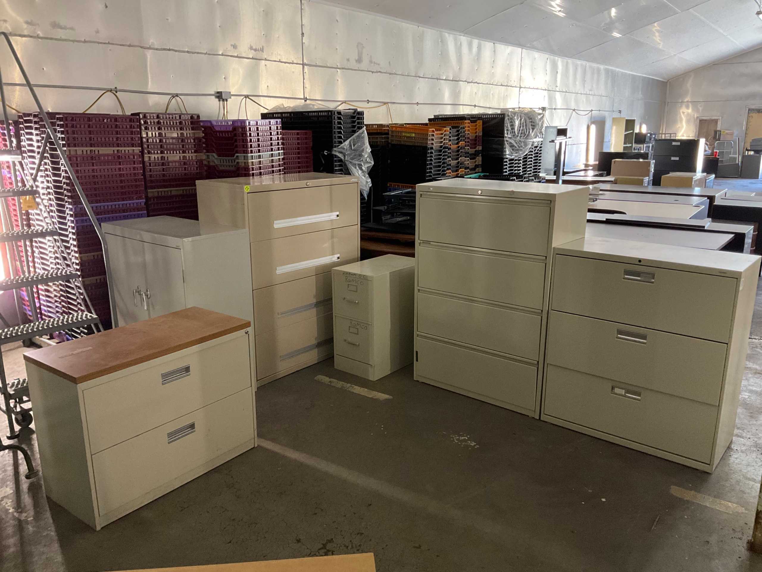 QTY 6: STORAGE UNIT - DRAWER CABINET