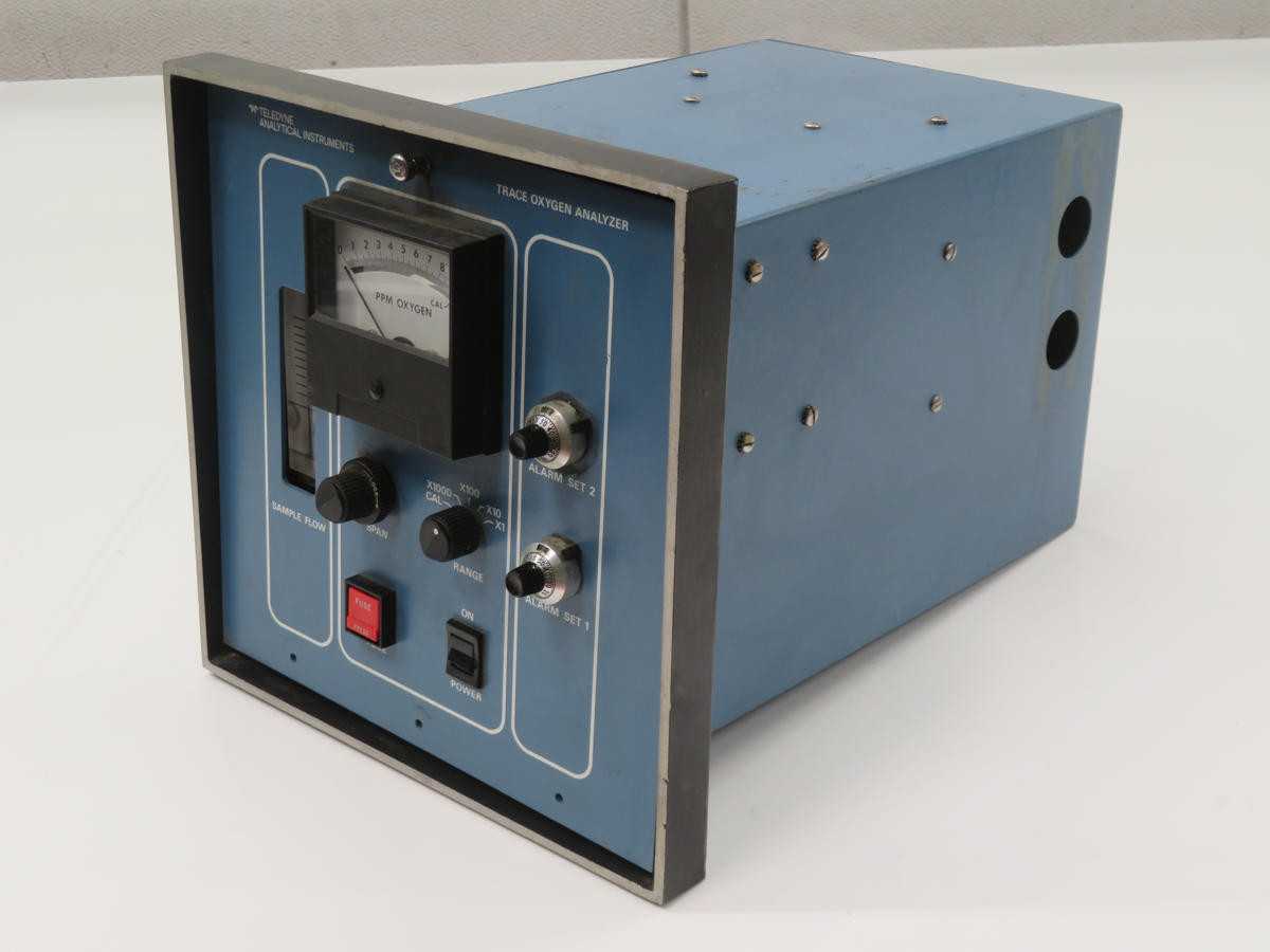 TELEDYNE 316RAI20-2 TRACE O2 ANLYZR, O2 RANGE: 0-10PPM TO 25%, 4-20MA/0-1VDC OUT, NEMA 4X/IP66 ENCL - ANALYZER