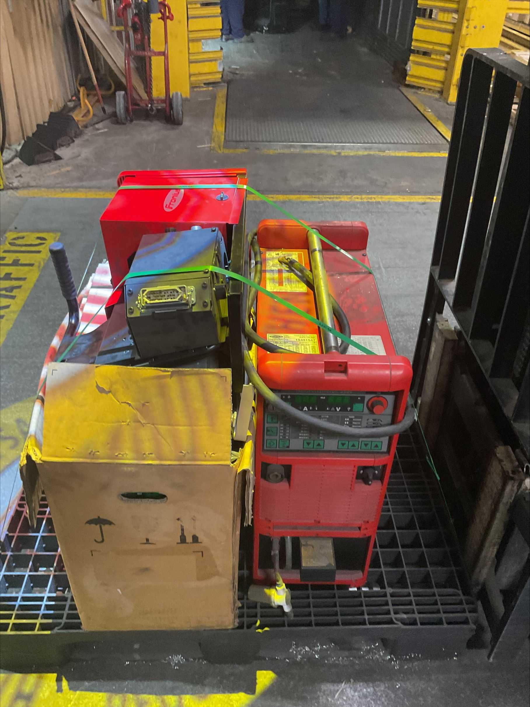 QTY: 2 FRONIUS WELDERS W/MISC PARTS - WELDERS