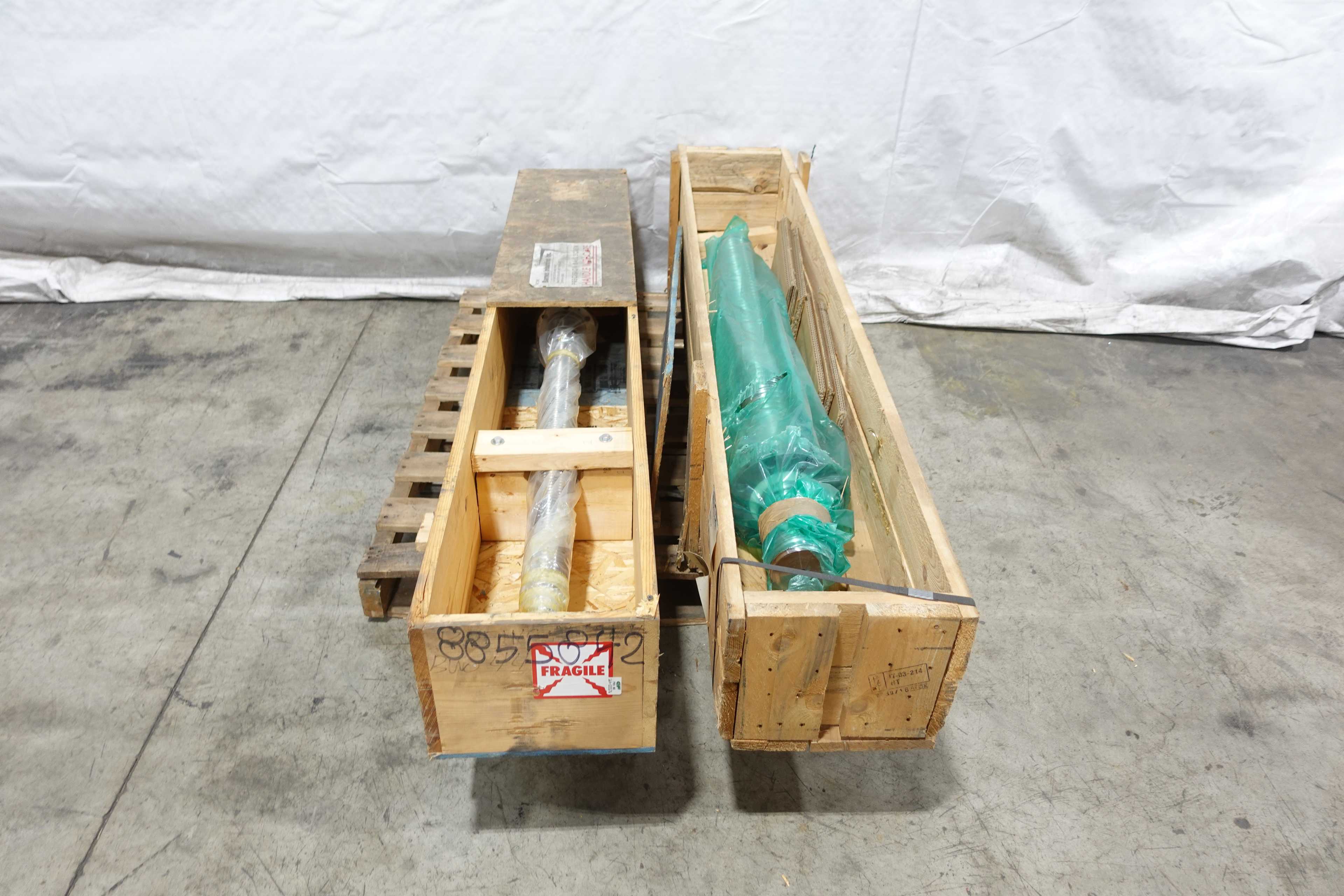 LOT OF 2 BALLSCREW ASSEMBLIES - LINEAR MOTION