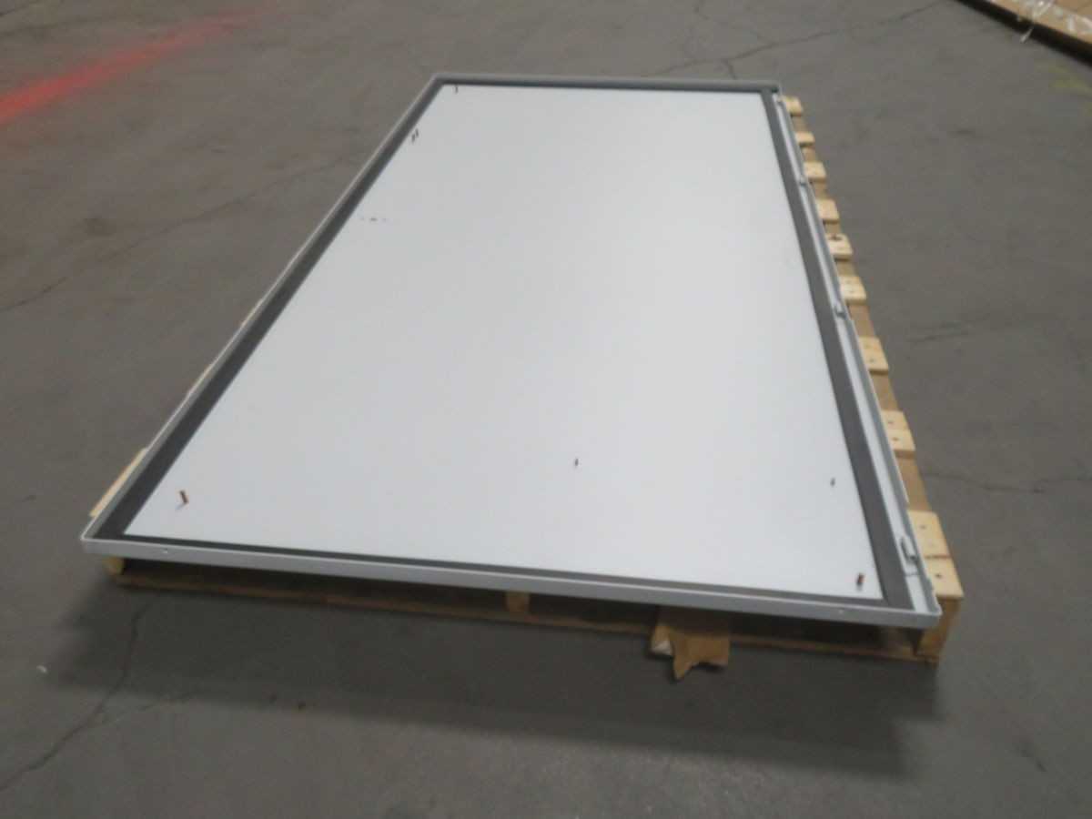 HOFFMAN AU84X4018LLP UNIVERSAL FREE-STAND LEFT SIDE OPEN, 84.13X40.24X18.11, GRAY, STEEL - ELECTRICAL ENCLOSURES