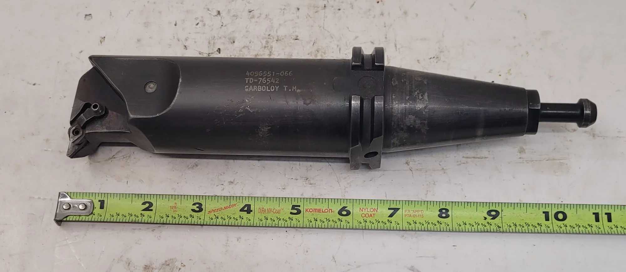 CARBOLOY 4096551-066 / TD-76542 CAT 40 INDEXABLE END MILL - MACHINE TOOLING