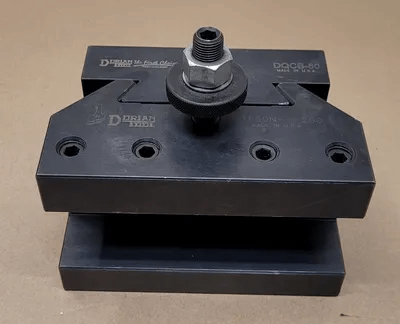 DORIAN TOOL QITP60N-1-200 QUICK CHANGE TOOLHOLDER W/ DQCB-60 BORING BAR HOLDER - MACHINE TOOLING