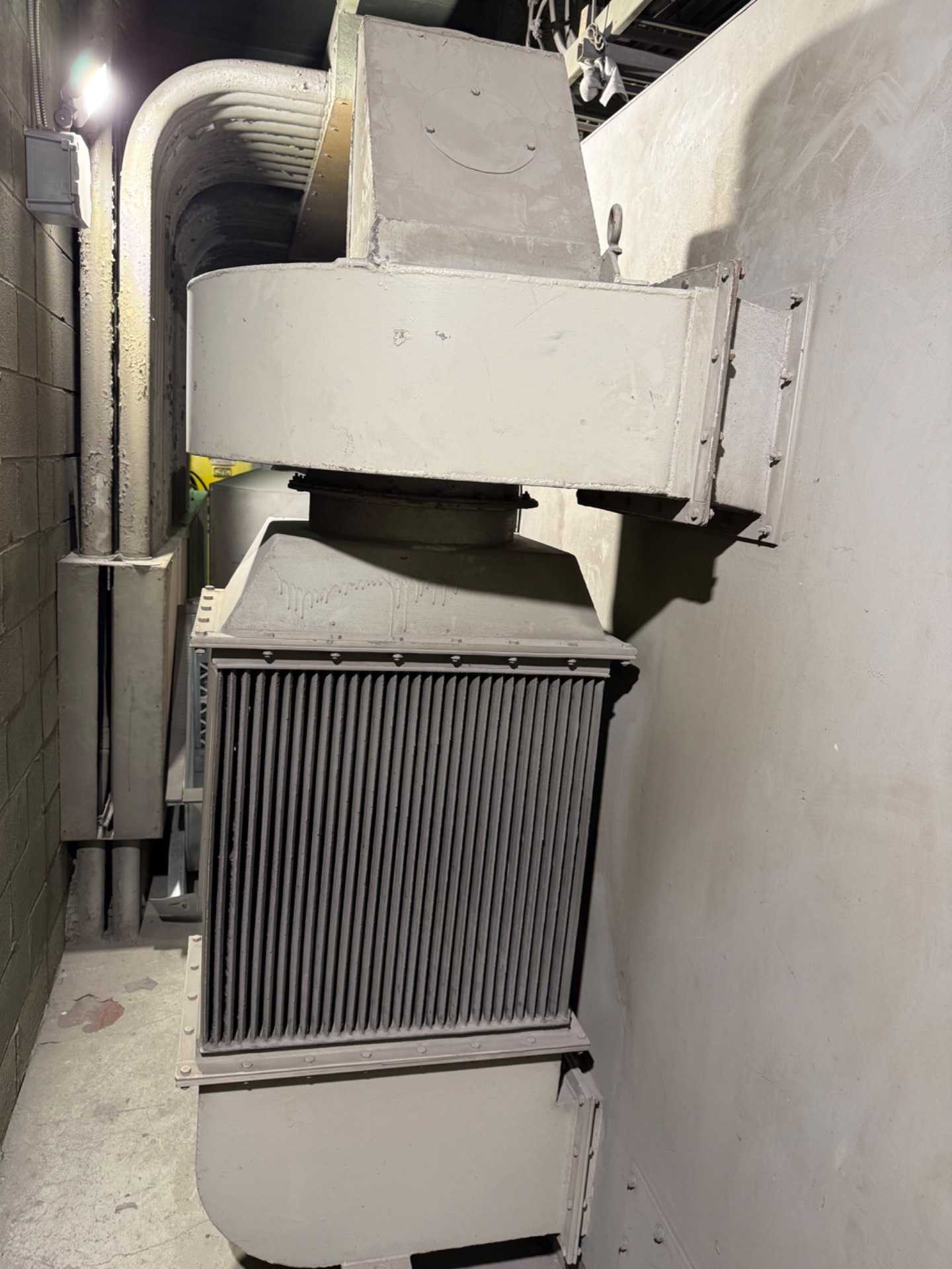 1955 Hackbridge and Hewittic Oil-Filled Transformer, 500kW, 13800V/246V, 60Hz, 11210 lbs - OIL FILLED TRANSFORMERS