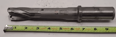 ALLIED MACHINE & ENGINEERING 6504-4137 DRILL BIT 2 FLUTES OAL: 9.5" FLUTE L: 6" SHANK DIA: 1.25" - MACHINE TOOLING