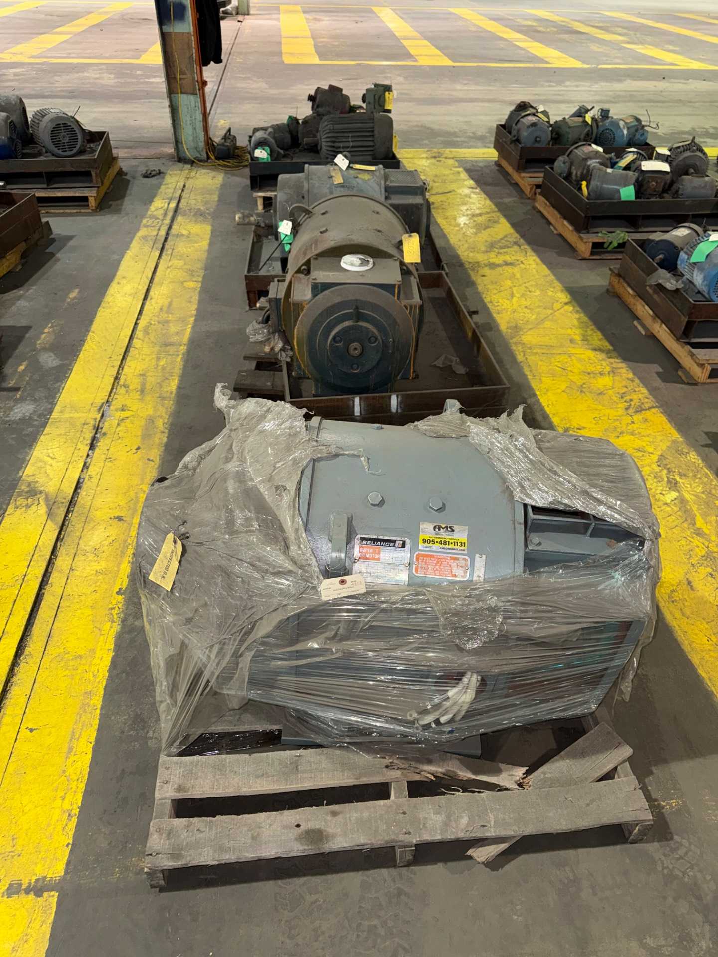 BULK QTY OF ELECTRIC MOTORS - ELECTRIC MOTORS