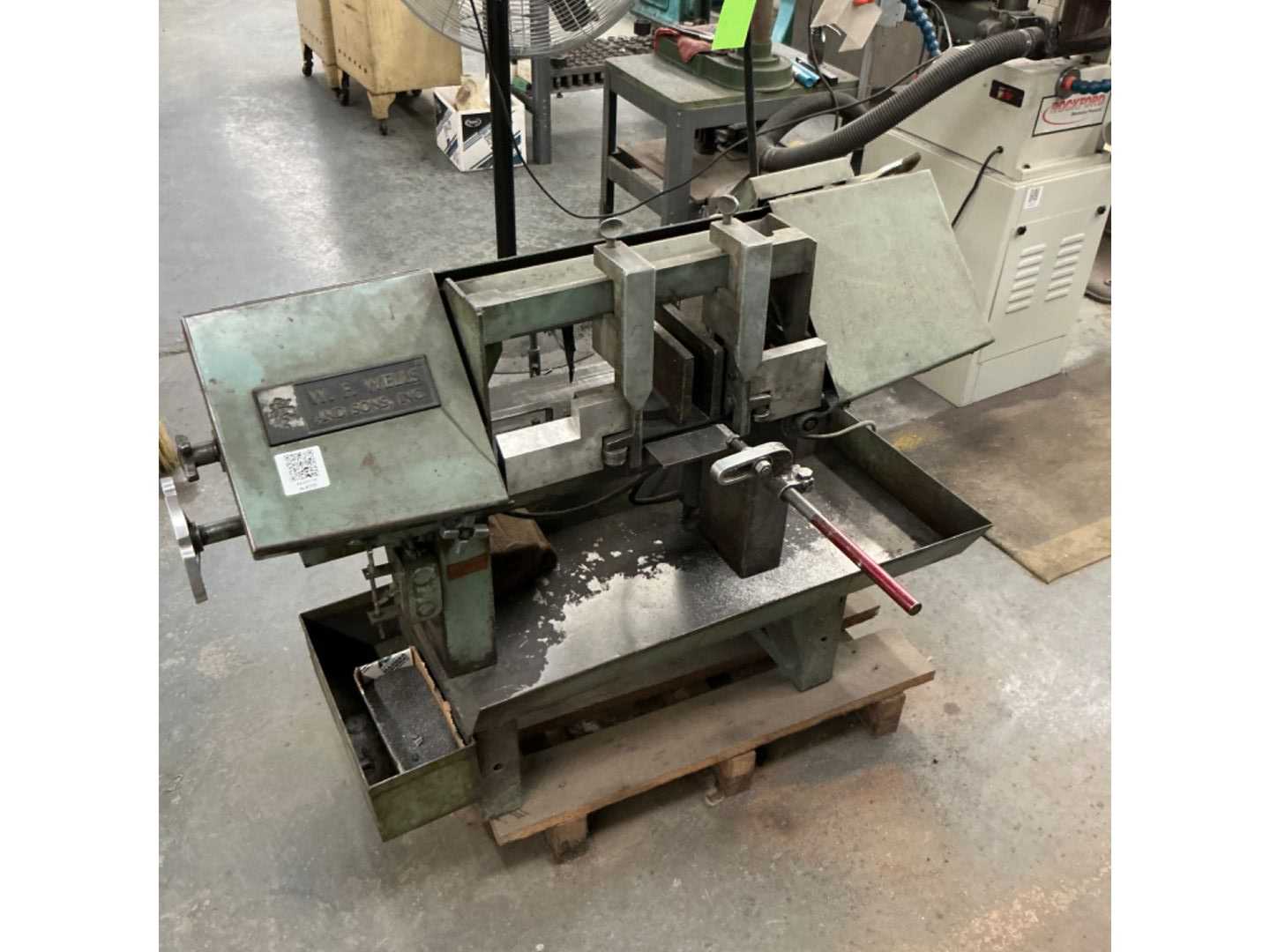 W.F. WELLS AND SONS, INC HORIZONTAL BAND SAW - HORIZONTAL BAND SAW