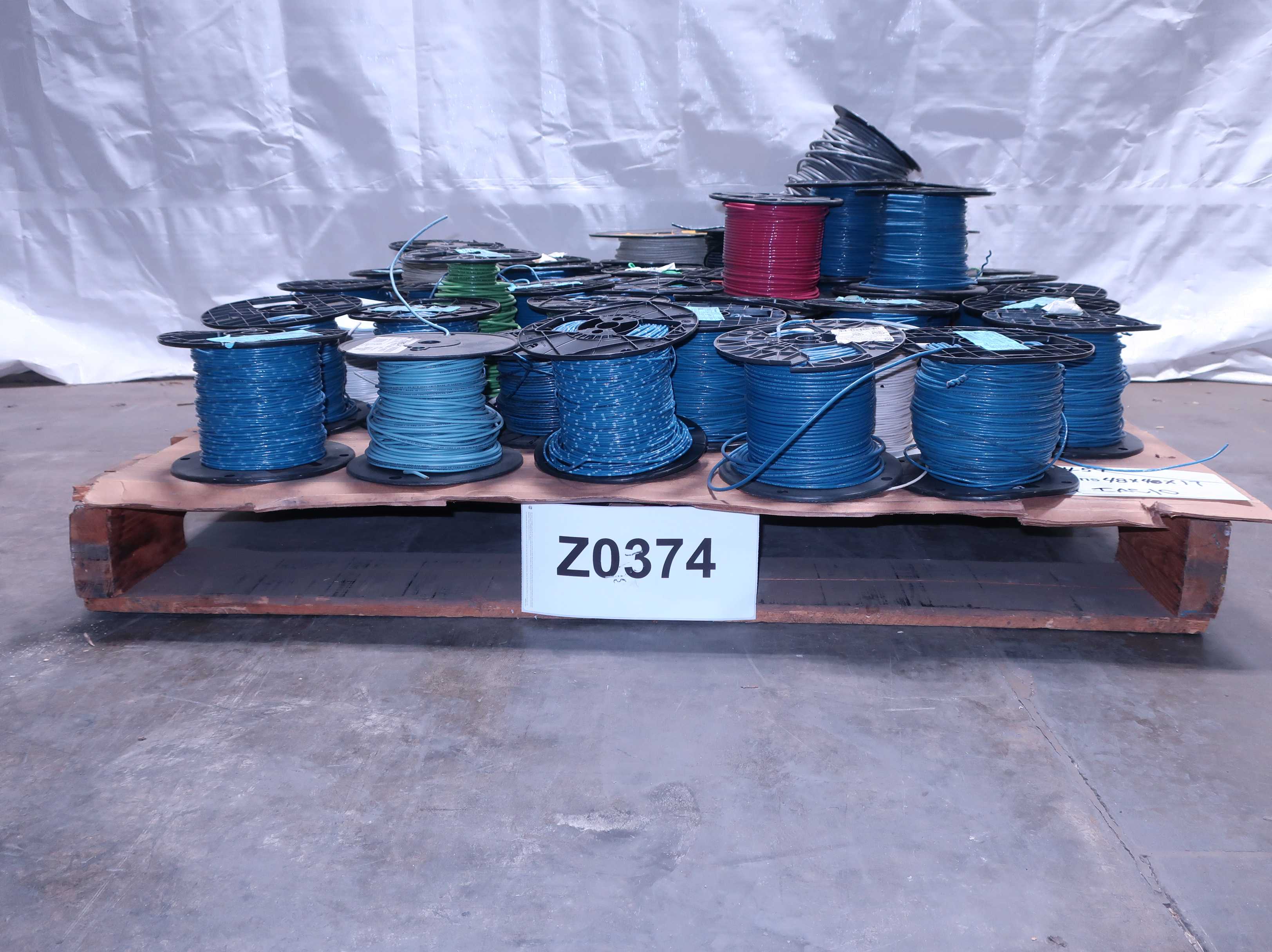 1 PALLET OF ASSORTED INSULATED WIRE