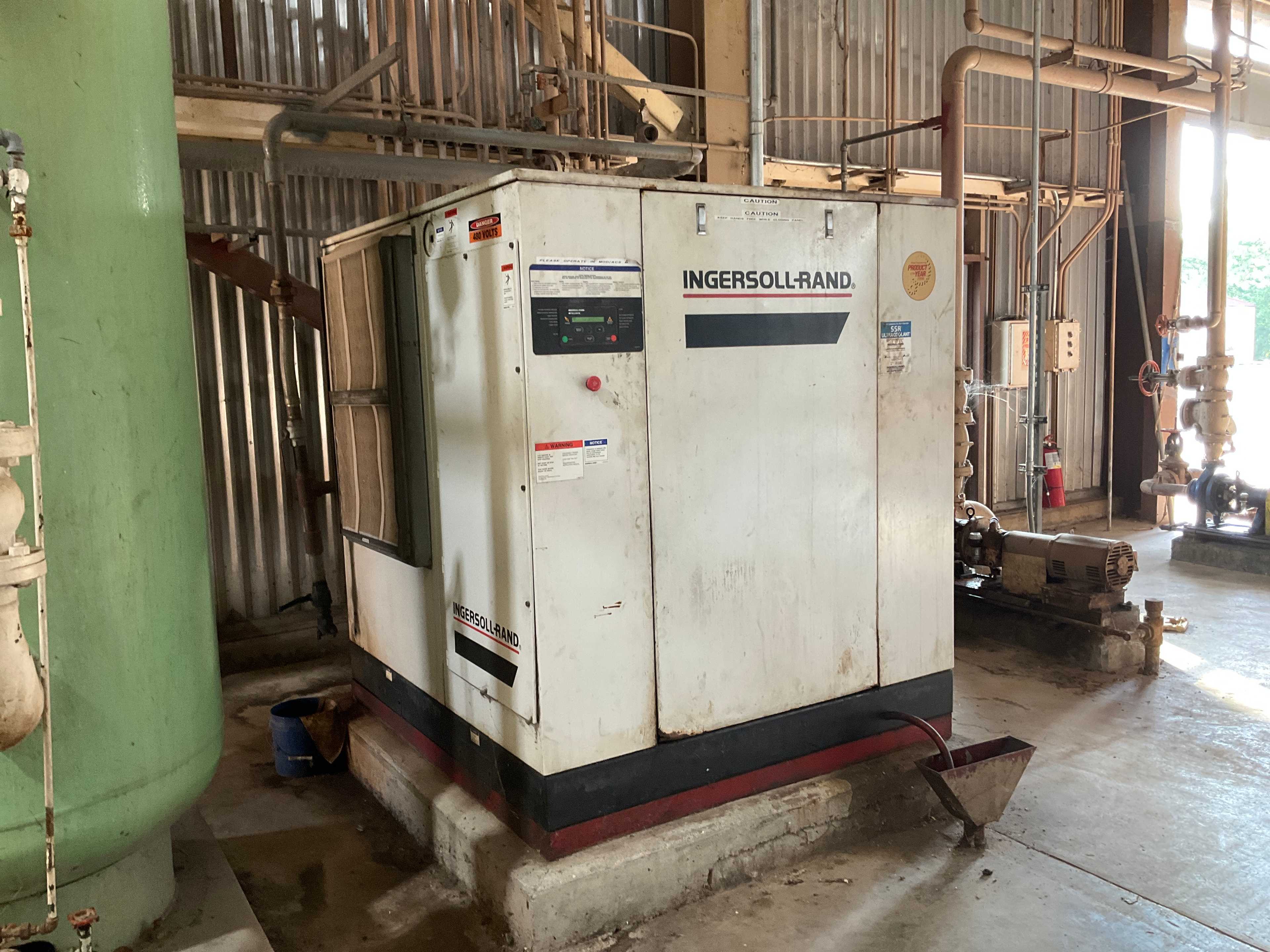 INGERSOLL RAND SSR-EP60 STATIONARY AIR COMPRESSOR - STATIONARY AIR COMPRESSOR