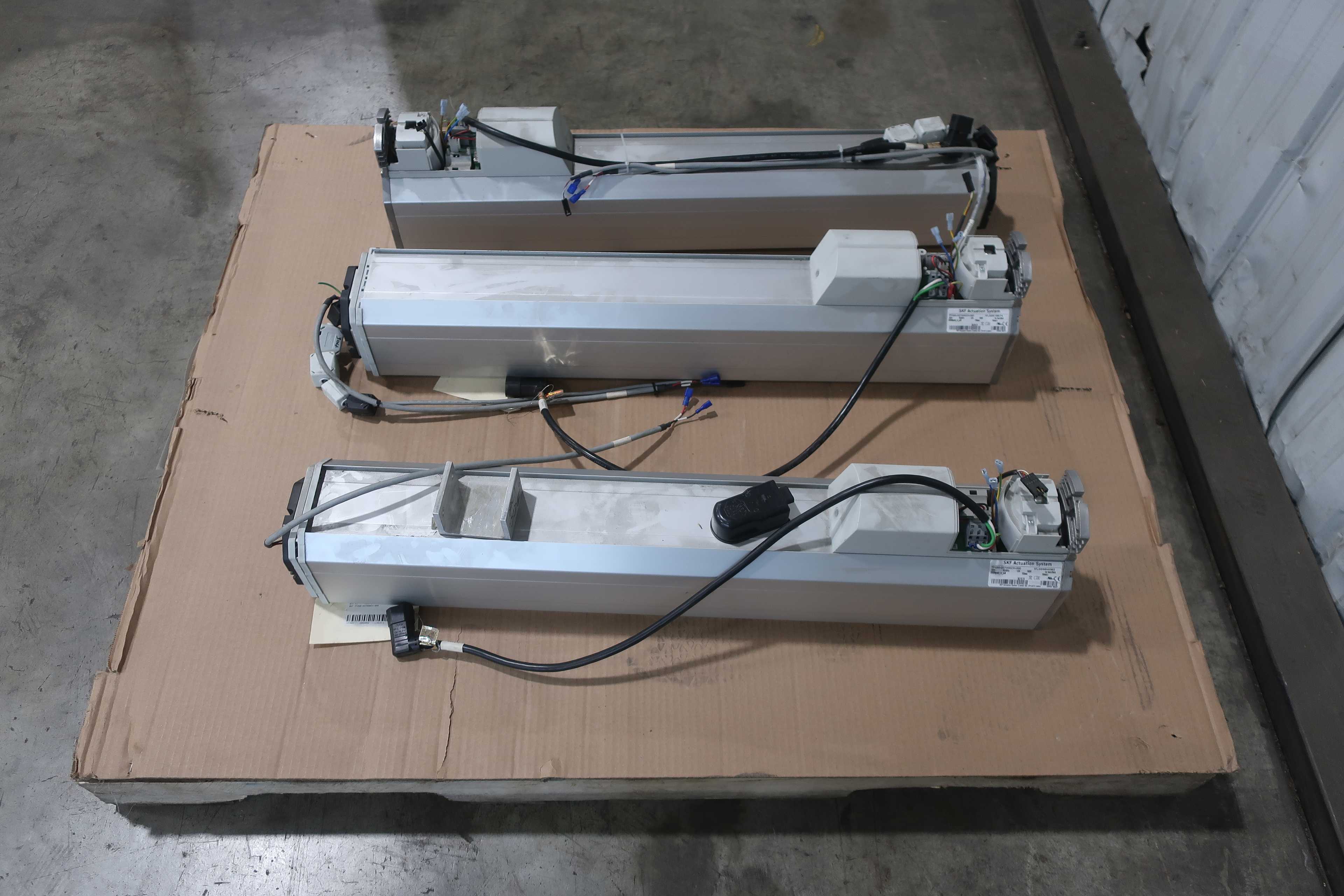 LOT OF 3 SKF TFG50-237000CH-000 LINEAR ACTUATION SYSTEMS - AUTOMATION & CONTROLS