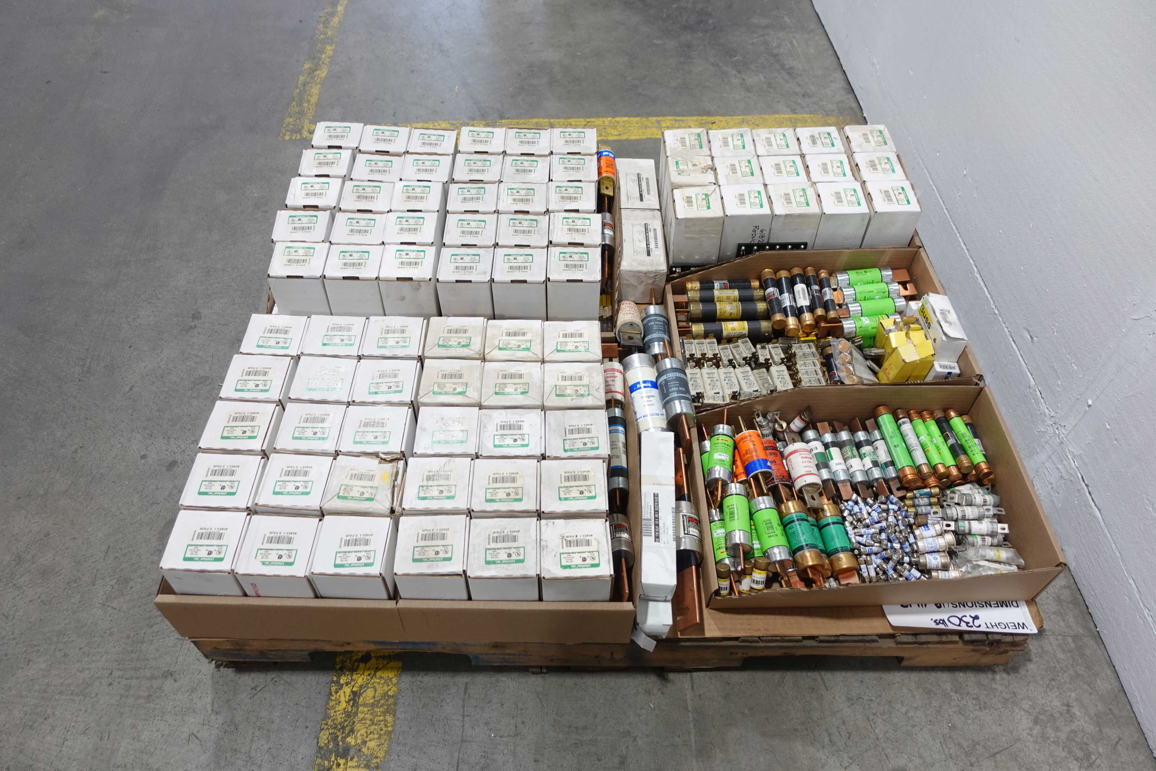 SKU 1079612 - PALLET OF ASSORTED FUSES - FUSES