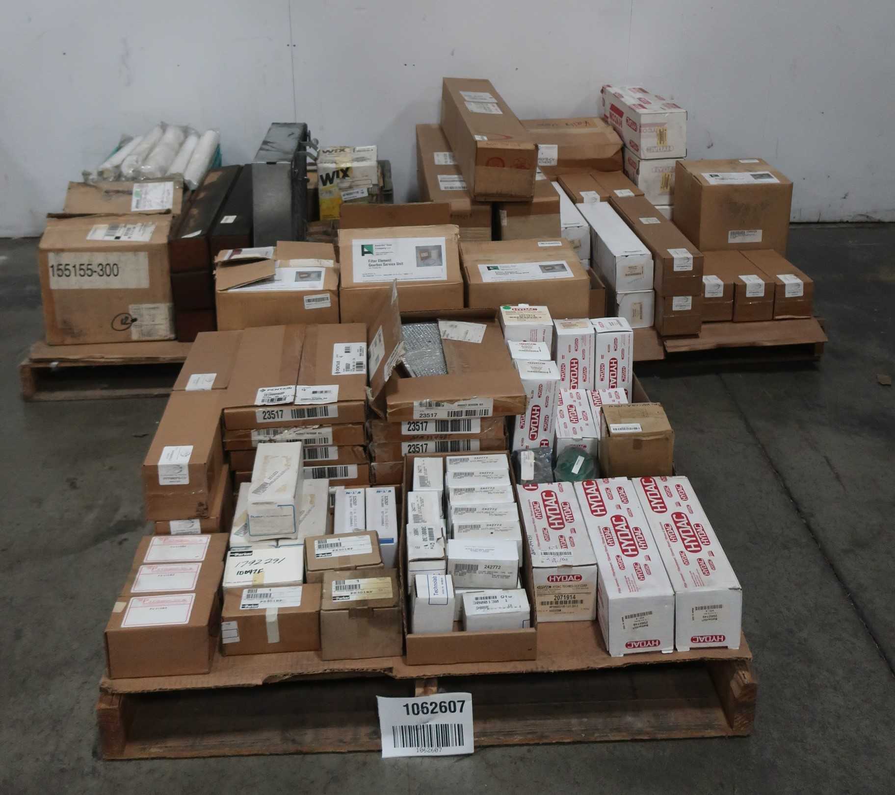 3 PALLETS OF ASSORTED FILTERS - AIR FILTER ELEMENTS