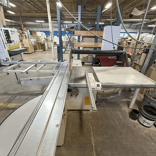 2007 SCM SI 300N SLIDING TABLE SAW, 600V, 5.5 KW, 3200MM SLIDING TABLE, 860 KG - CIRCULAR SAWS