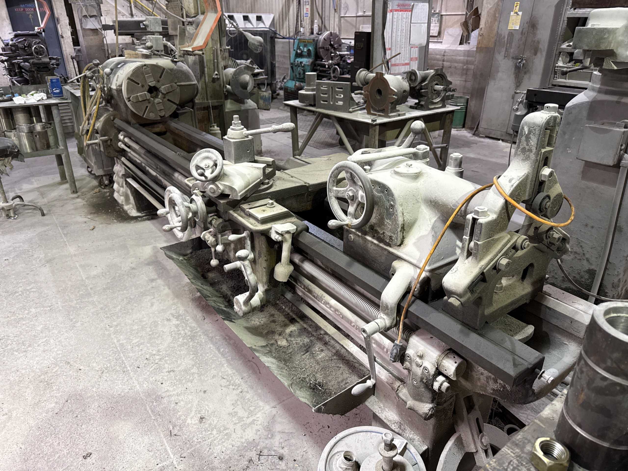 AXELSON 20" X 12' MANUAL LATHE - MANUAL LATHES