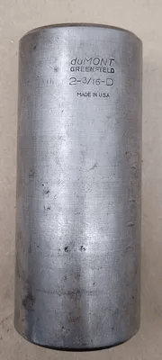 DUMONT KEYSEATER BROACH BUSHING, STYLE D, 2-3/16" DIAMETER, 5/8" SLOT SIZE, 5" OAL - MACHINE TOOLING