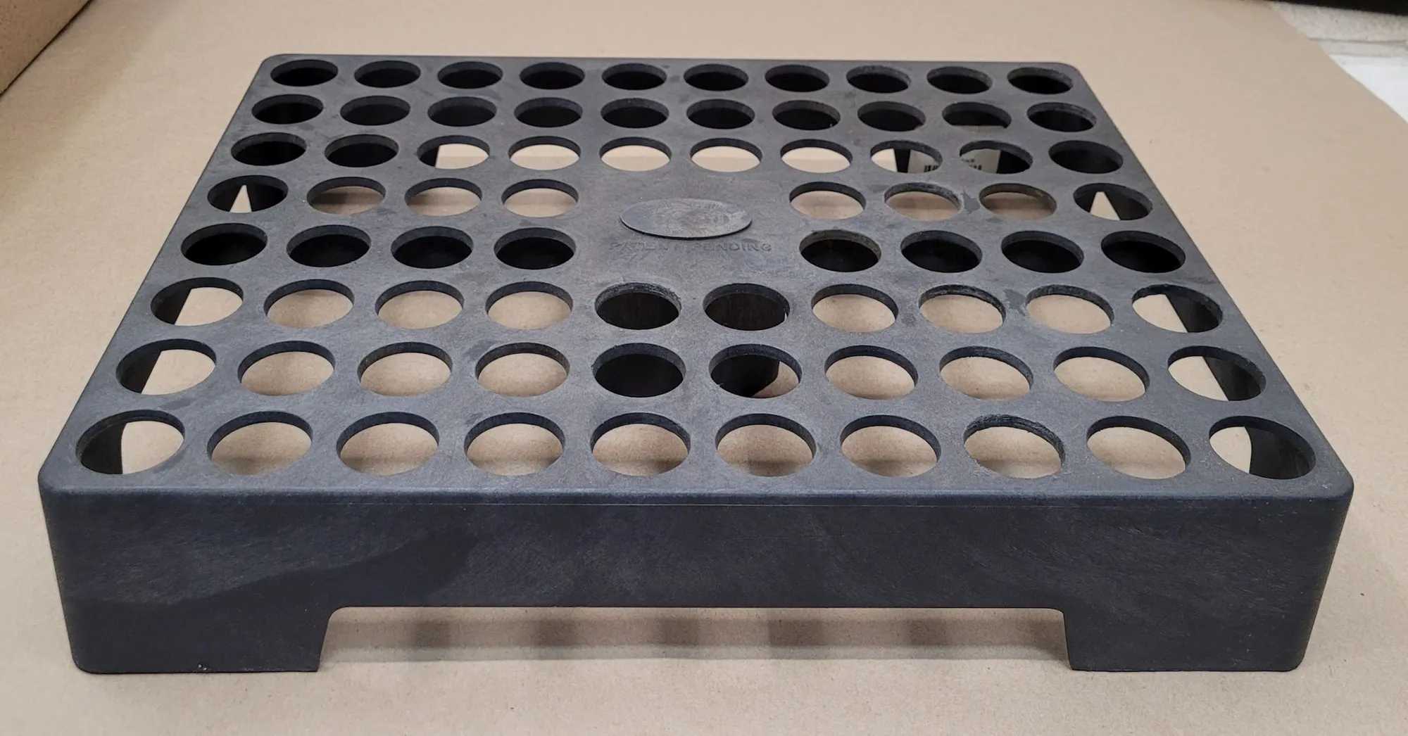 SIERRA AMERICAN 5C-76 COLLET RACK, HOLDS 76 COLLETS - MACHINE TOOLING