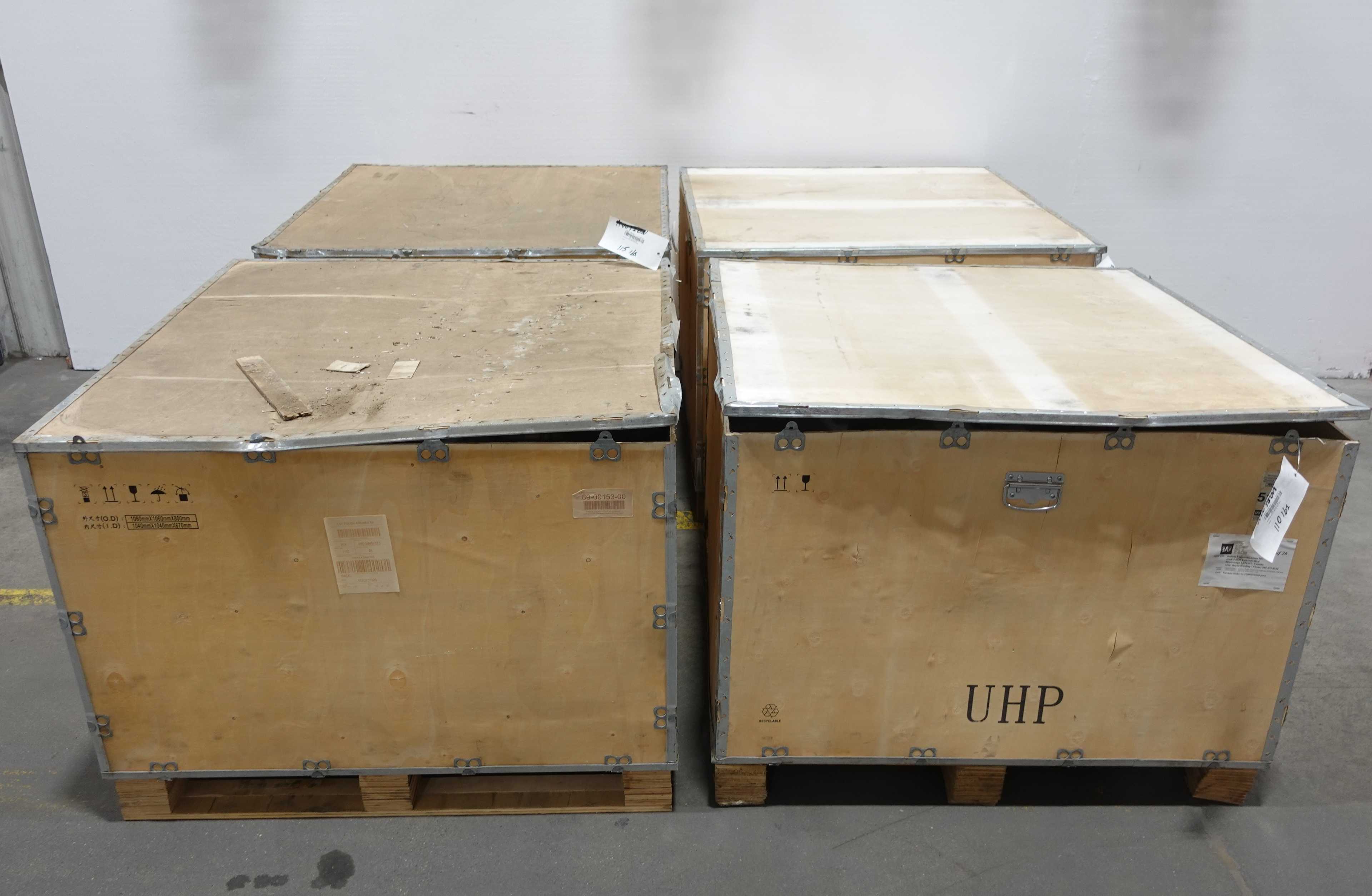 SKU 1725909 - LOT OF 4 SAF 0.9M ULTRA-HIGH PERFORMANCE MICROWAVE ANTENNAS - ELECTRICAL COMPONENTS