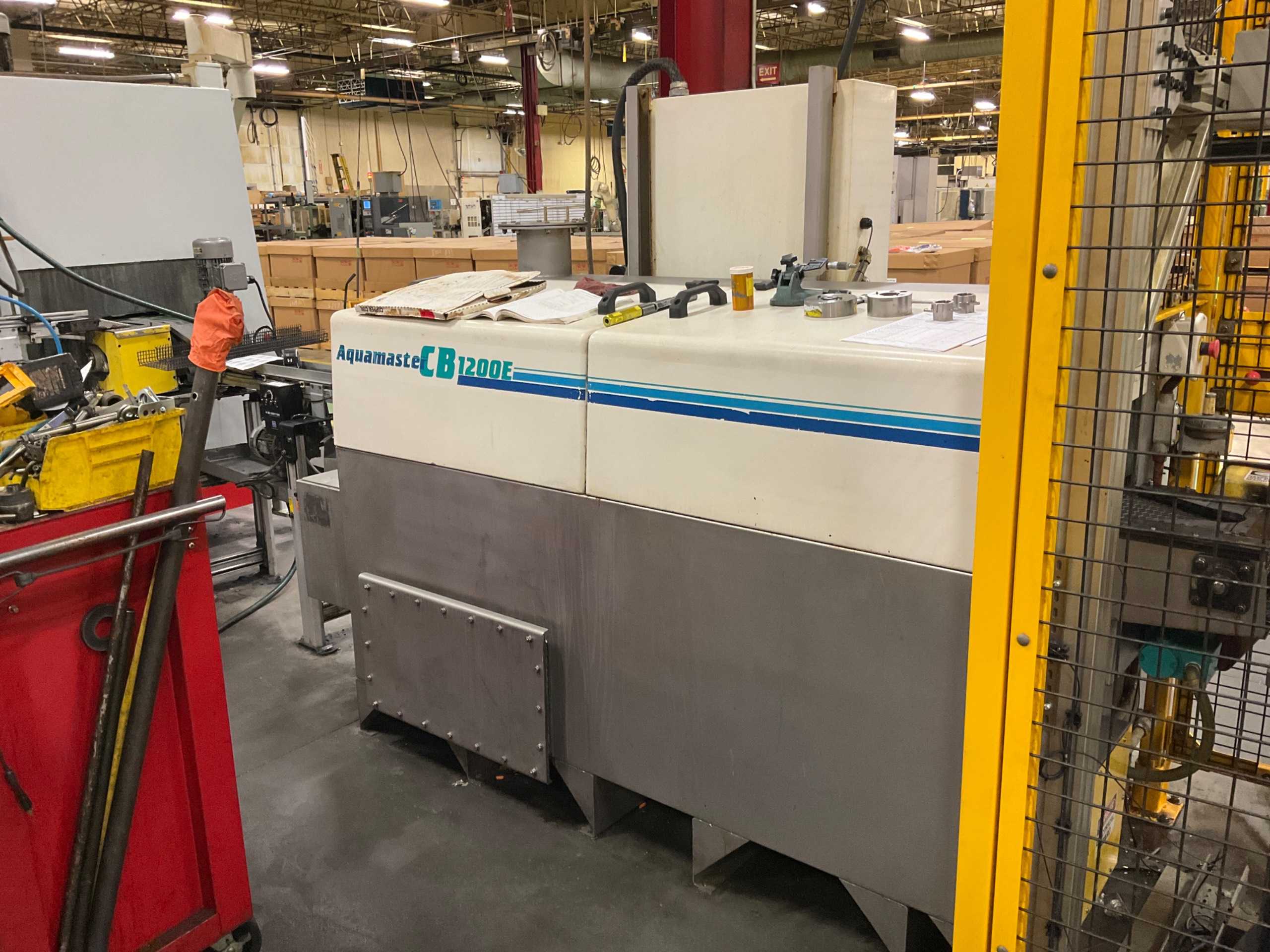 ALLIANCE MANUFACTURING AQUAMASTER CB-1200E PARTS WASHING MACHINE ALLIANCE MANUFACTURING AQUAMASTER CB-1200E PARTS WASHING MACHINE