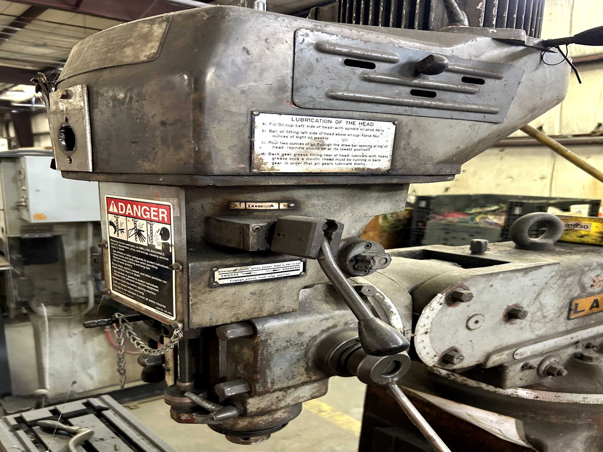 LAGUN FT.2 VERTICAL MILLING MACHINE - VERTICAL MILLING MACHINES