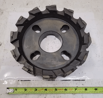 INGERSOLL CUTTING TOOLS 6K2K08L05 MAX-I-CUT 8" FACE MILL, 12 INSERTS - MACHINE TOOLING