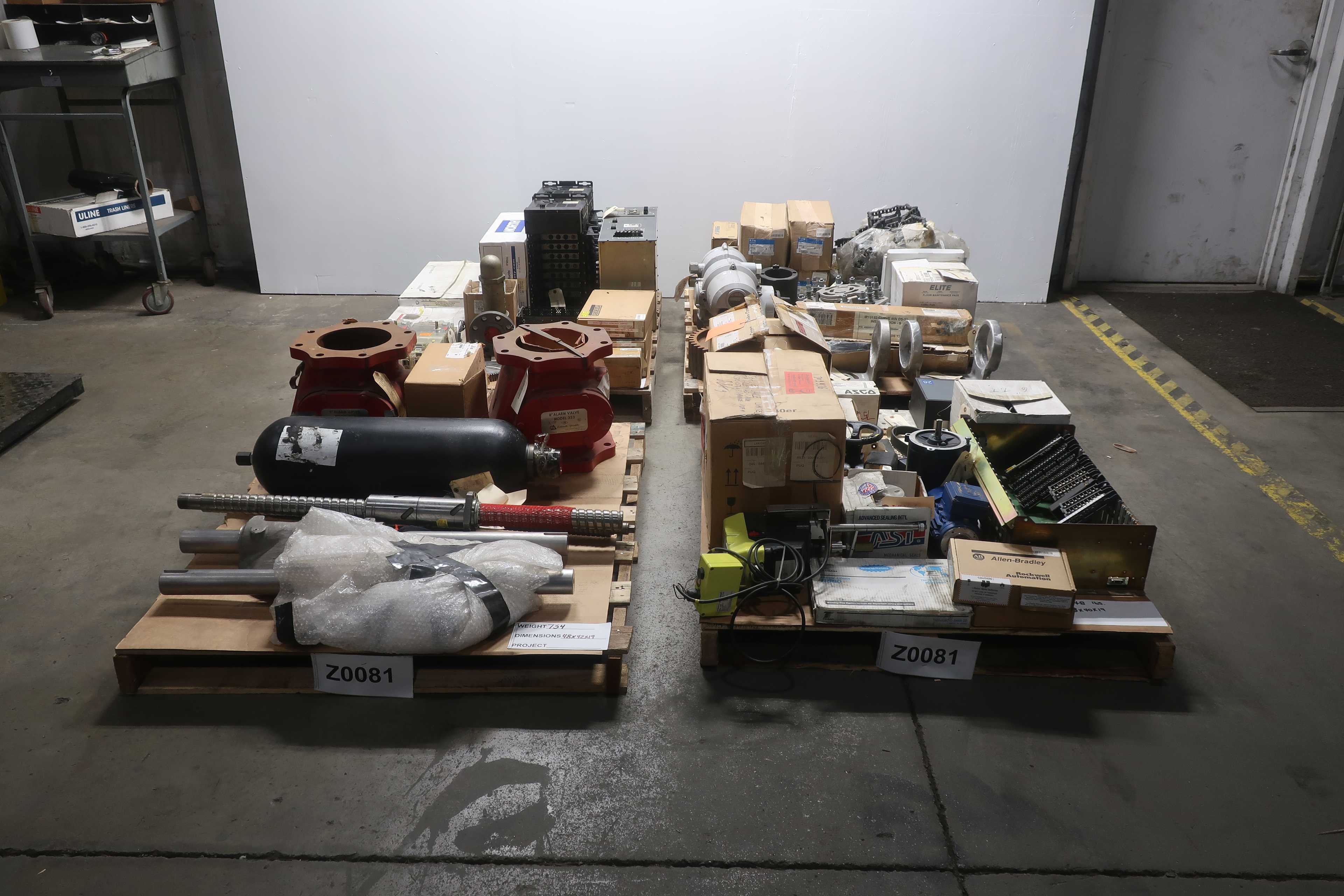 4 PALLETS OF MIXED MRO
