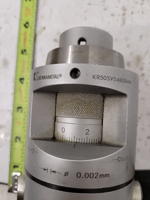 KENNAMETAL ROMICRON KR50SVS4B094M FINISH BORING HEAD 78-98MM MAX RPM: 4500 - MACHINE TOOLING