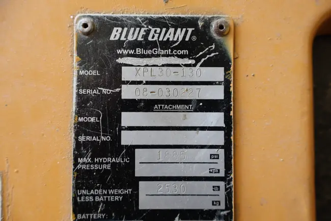BLUE GIANT XPL30-130 FORKLIFT - undefined
