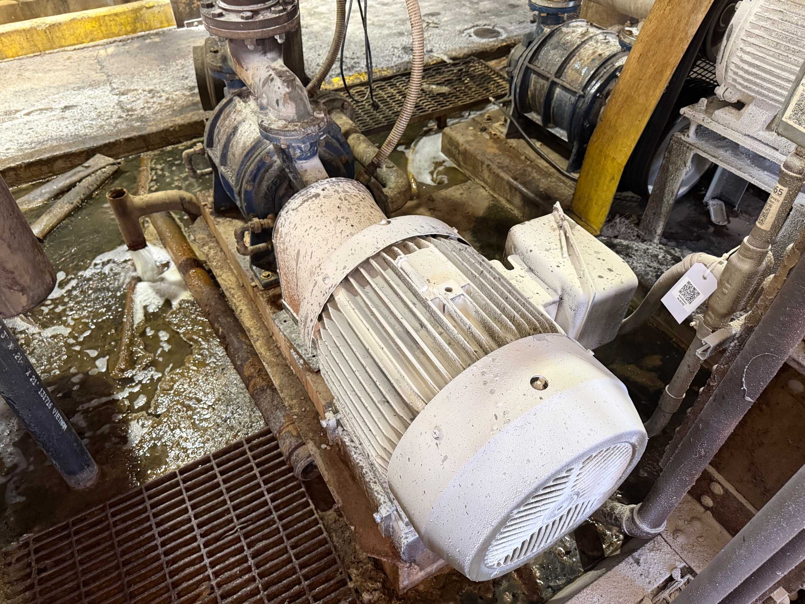 NASH C403 PUMP & 40 HP MOTOR ASSEMBLY - PUMP & MOTOR ASSEMBLY