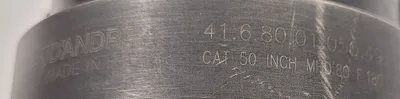 D'ANDREA TRM 125 PRECISION FINISH BORING HEAD - CAT 50 MODULAR CONNECTION MB80 - MACHINE TOOLING