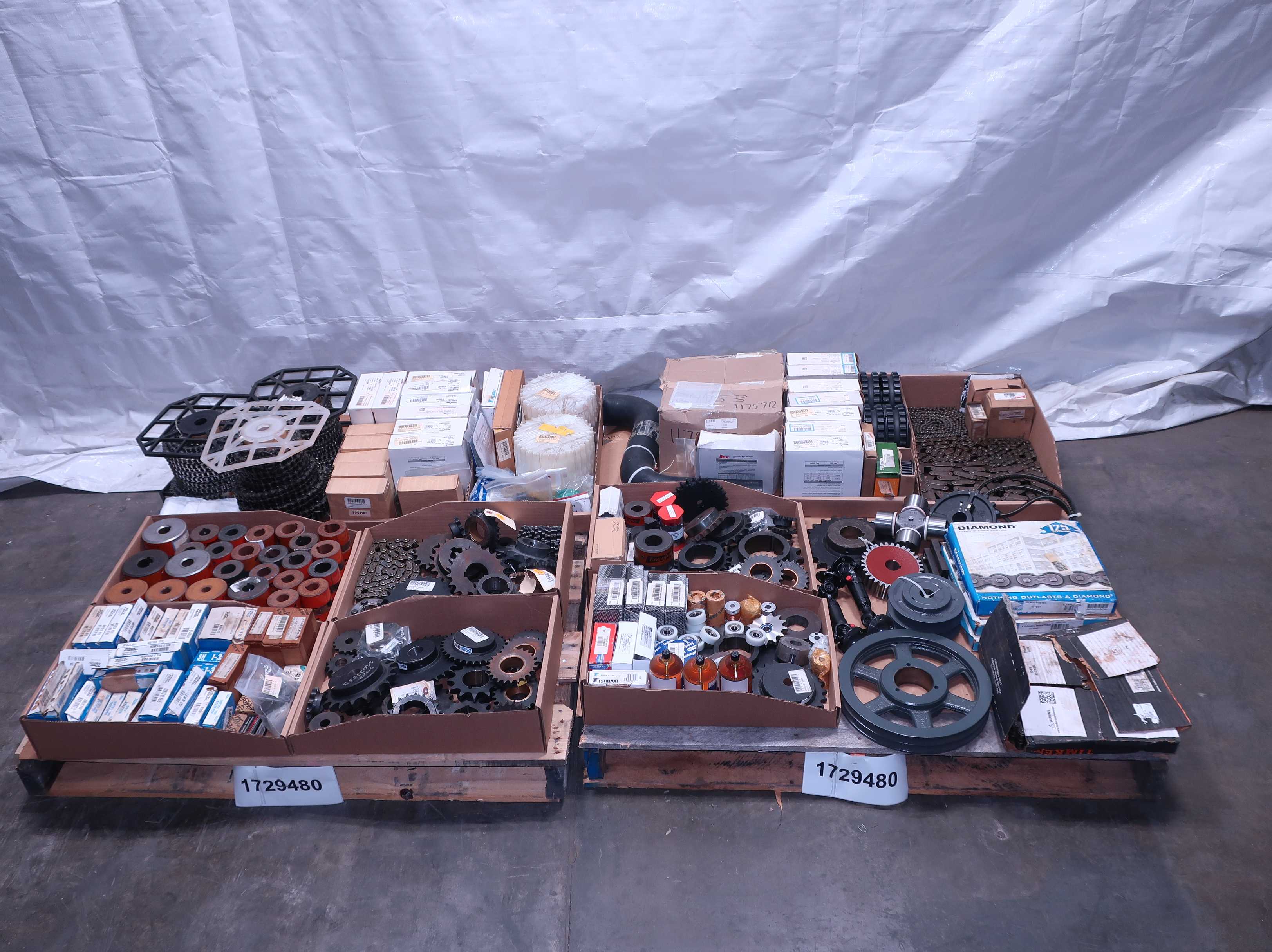 KU 1729480 - 2 PALLETS OF ASSORTED POWER TRANSFORMERS - POWER TRANSMISSION
