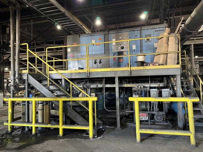 2010 INDUCTOTHERM VIP POWER TRAK 2000-5CR, 4MT INDUCTION MELT SYS 2000KW 700HZ 4MT 2175KVA - MELTING FURNACE