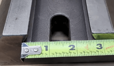 LATHE TOOL POST HOLDER 3-1/4” H X 6” L X 2-3/8” W, WEDGE 2-3/4”, CAPACITY 2-1/8” - MACHINE TOOLING