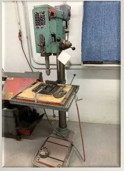 SOLBERGA SE-725 DRILL PRESS 550V 3PH 60HZ 1.8/1.5HP 3400/1690RPM - UPRIGHT DRILL PRESSES