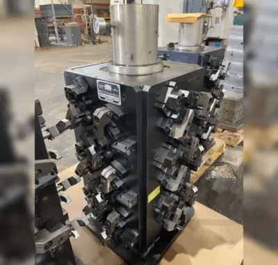 2017 MULTI-PRECISION 16" X 31" HYDRAULIC MULTI PRECISION FOUR SIDED MACHINIST TOMBSTONE FIXTURE - HYDRAULIC PARTS