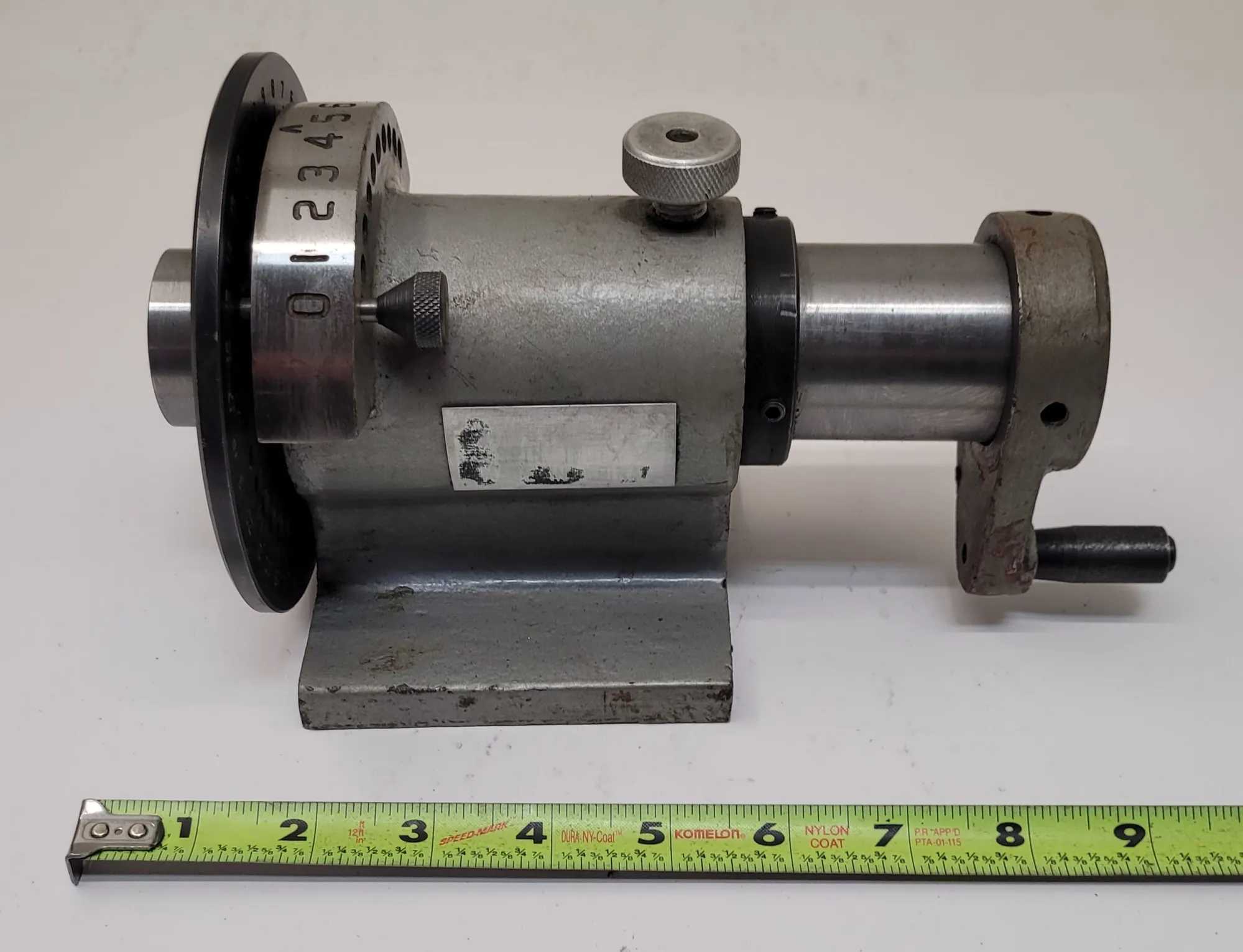 SHARS PRECISION PF 5C COLLET SPIN INDEX FIXTURE - MACHINE TOOLING