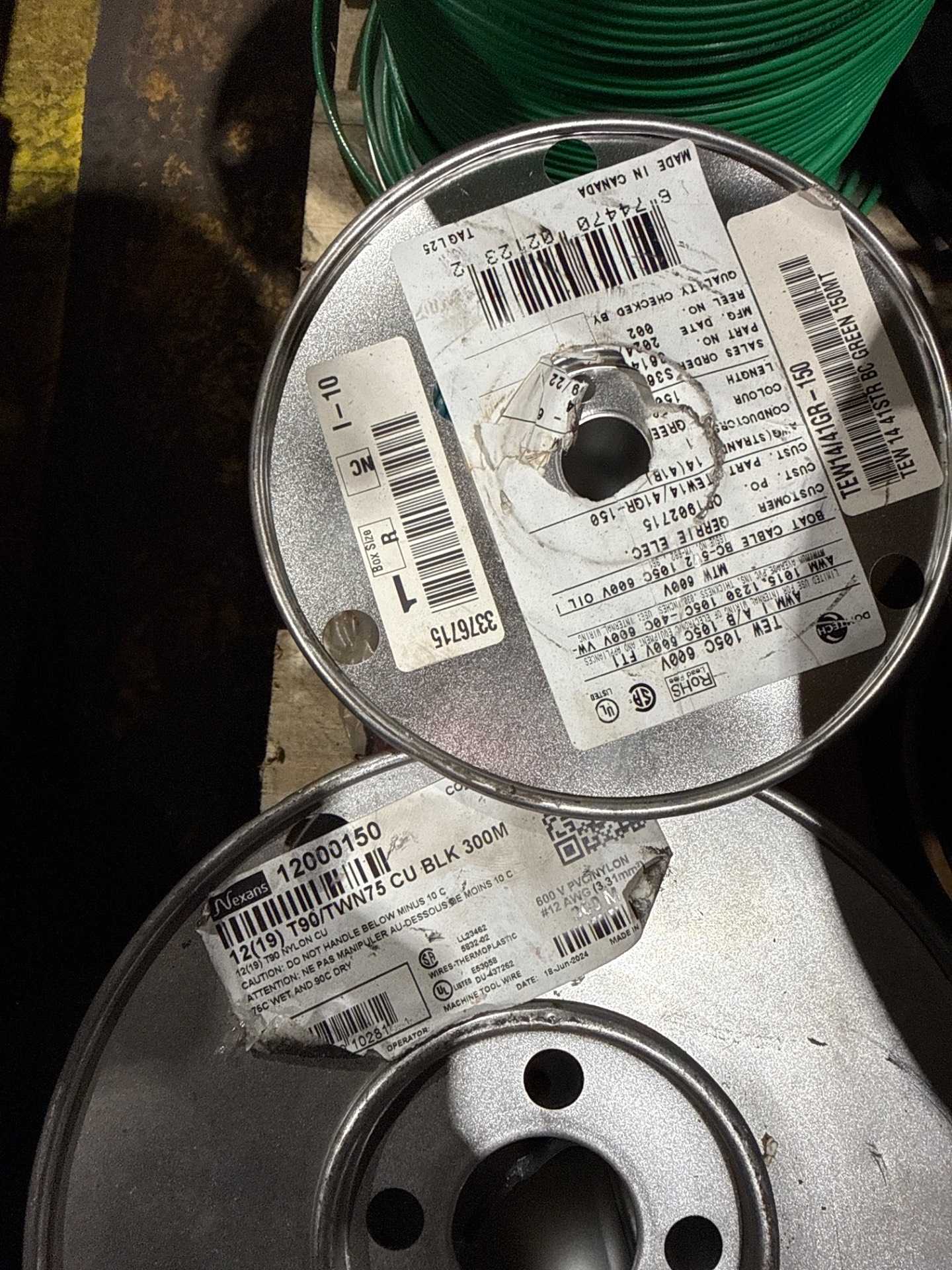 BULK QTY OF ELECTRICAL WIRE - ELECTRICAL WIRE