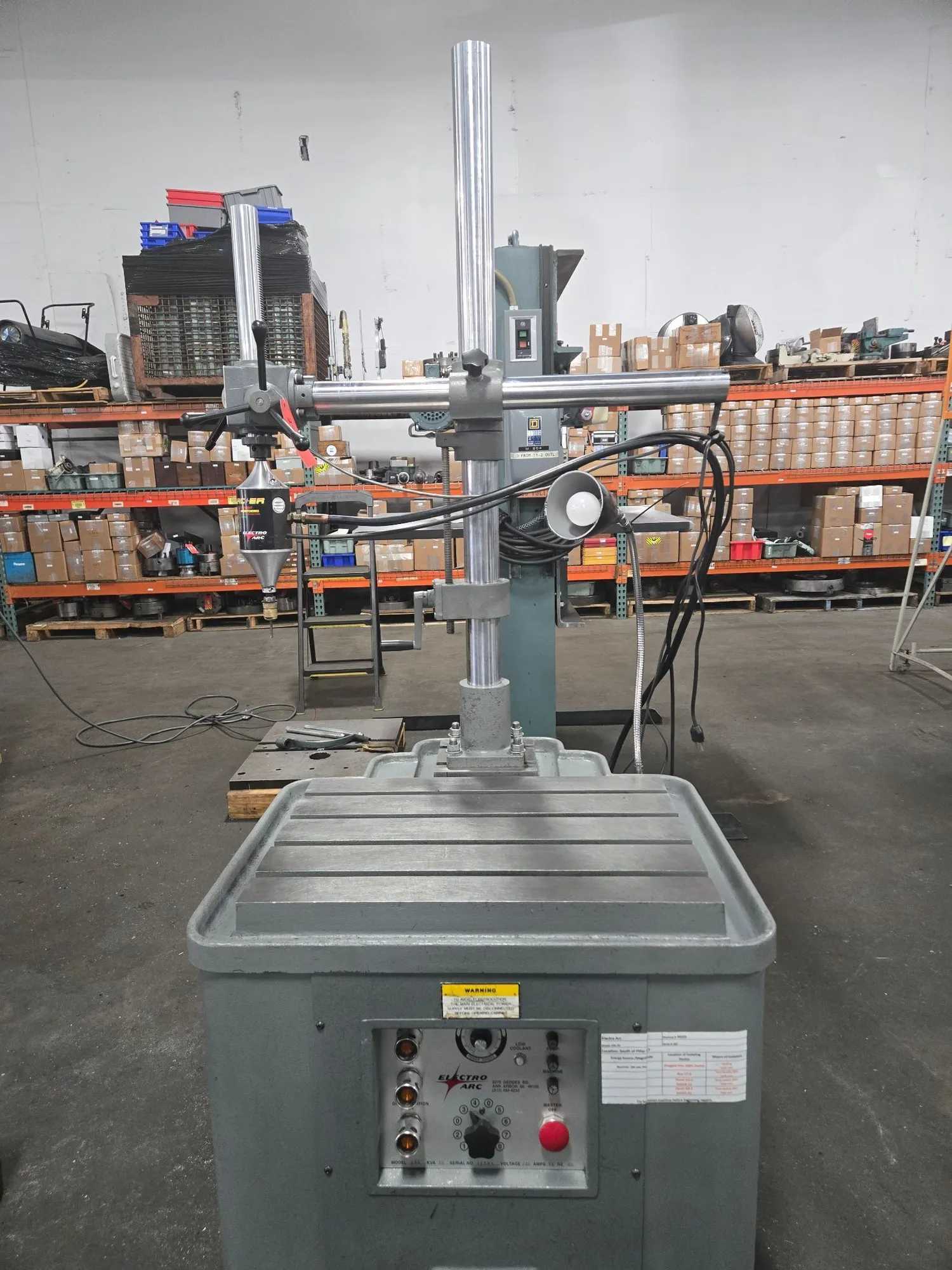 ELECTRO-ARC 25A/2SA TAP DISINTEGRATOR, 10 KVA, 220V/1PH, 26A, 60HZ, 18"X26" TABLE - EDM MACHINES
