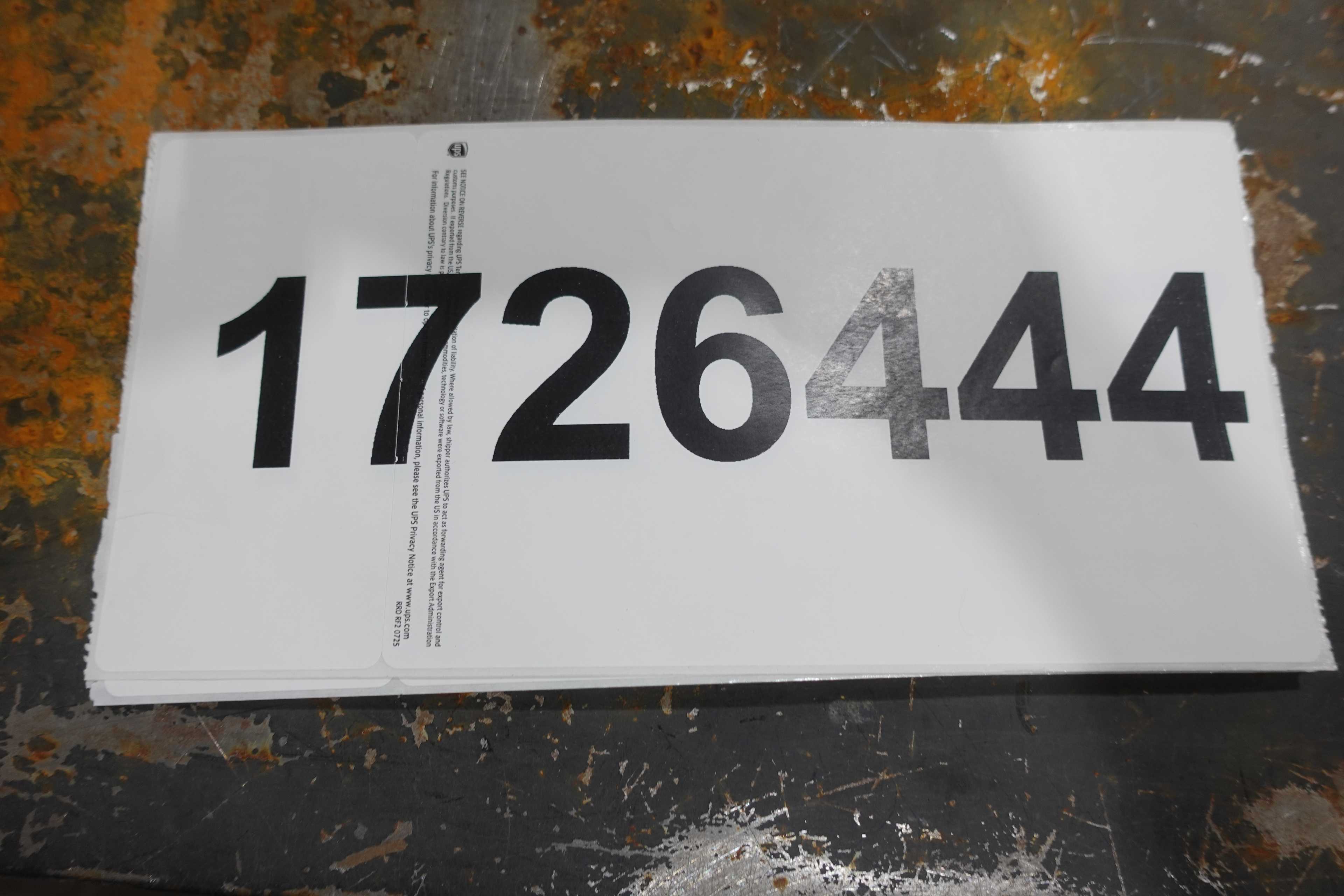 SKU 1726444 - PALLET OF TRANTER UXP200-H-6-HP-141 HEAT EXCHANGER PLATES - PLATE HEAT EXCHANGER