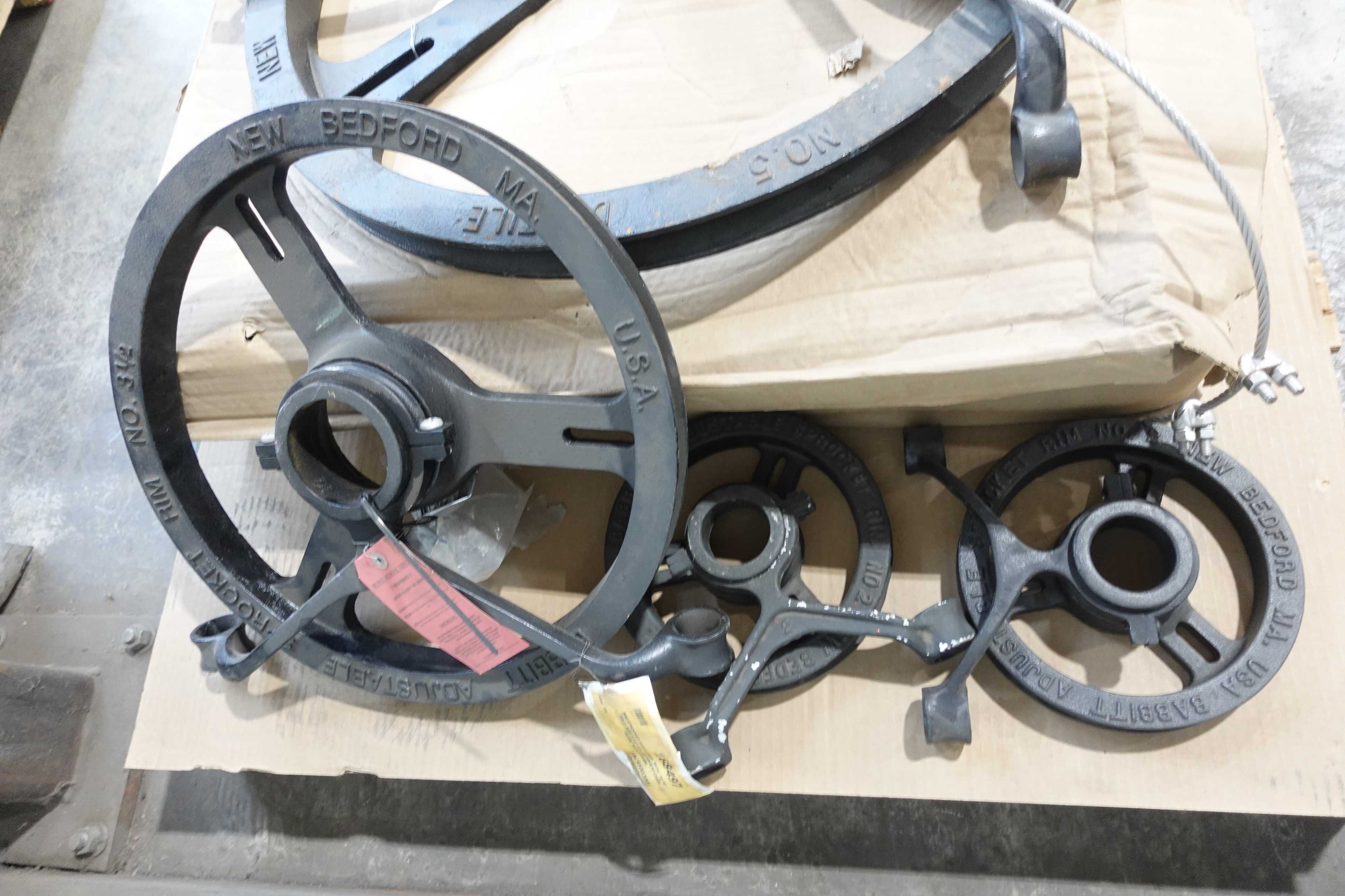 SKU 1736851 - PALLET OF ASSORTED BABBITT CHAIN WHEELS - POWER TRANSMISSION