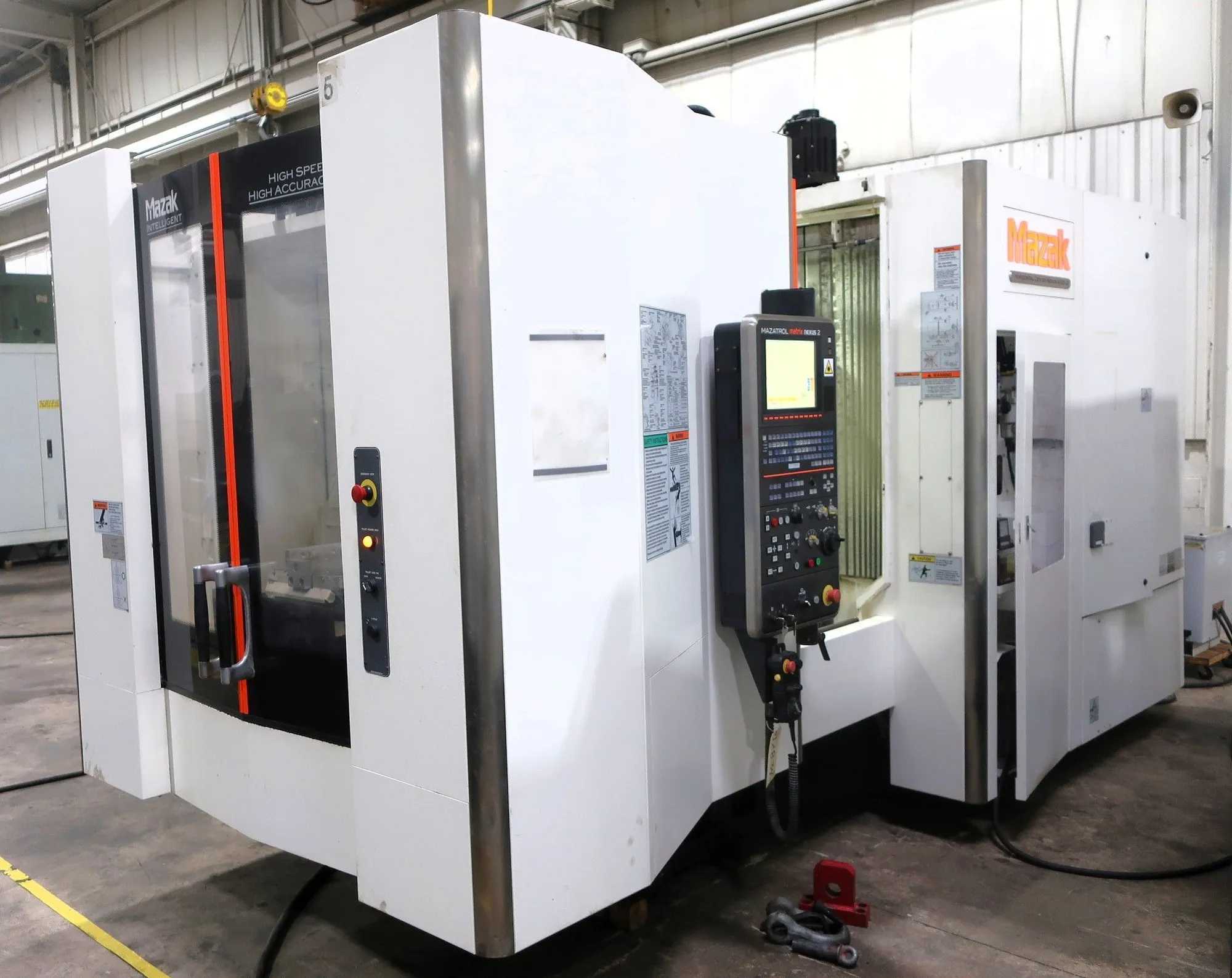 2016 MAZAK HCN NEXUS 4000-III 4-AXIS HMC, 18K RPM, 47 HP, 400MM PALLET, 60-120 ATC - VERTICAL MACHINING CENTERS