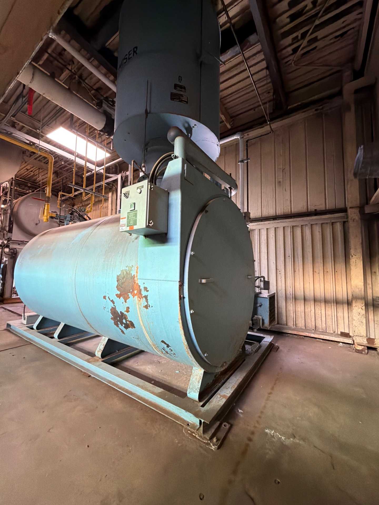 Thermogenics Hg 500B Nax Steam Boiler, 500BHP, 250PSIG, 575V, 858SQFT, 20.9MMBTU/Hr - PACKAGE BOILERS