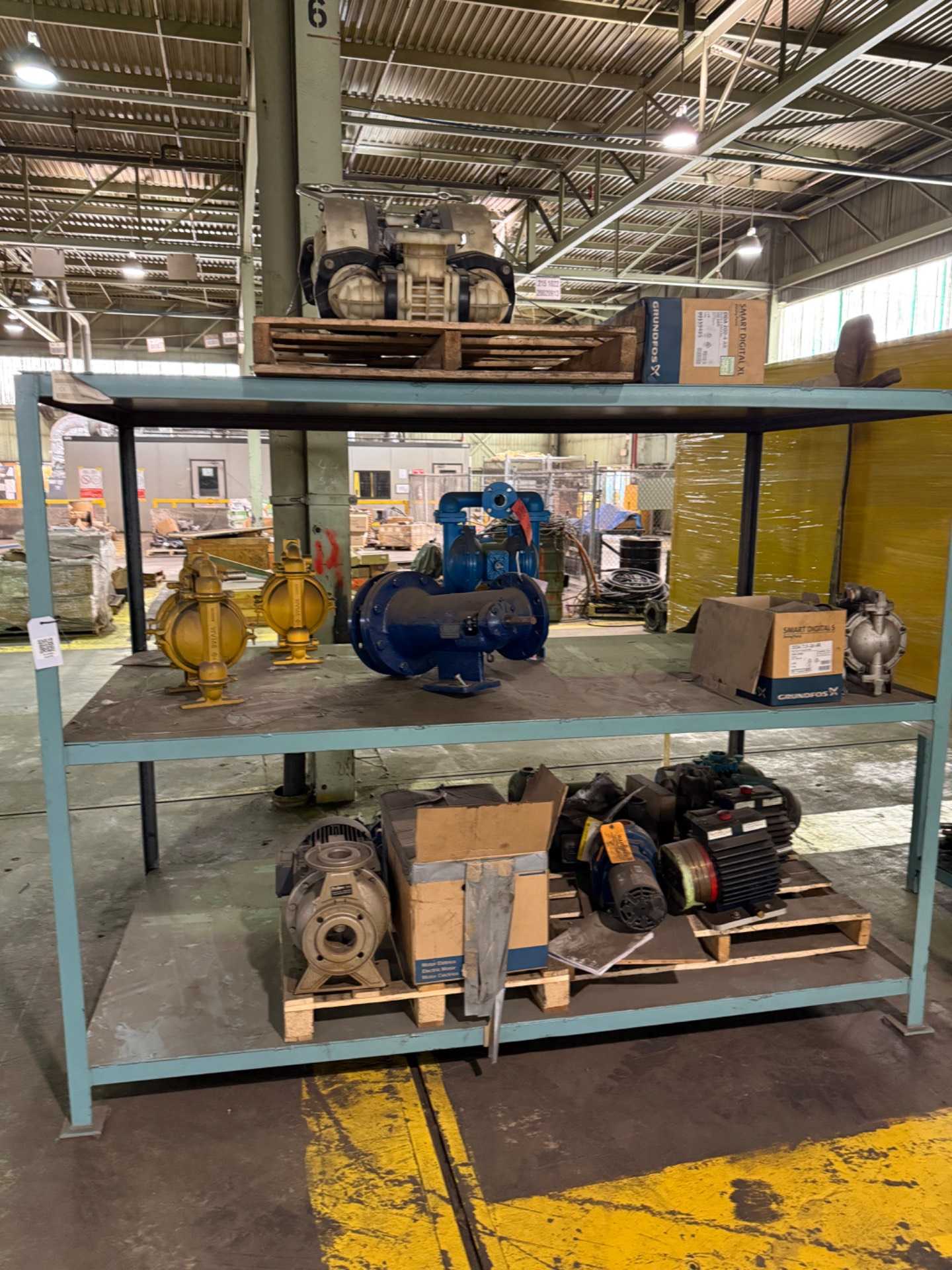 BULK QTY OF PUMPS & MOTORS - INDUSTRIAL PARTS