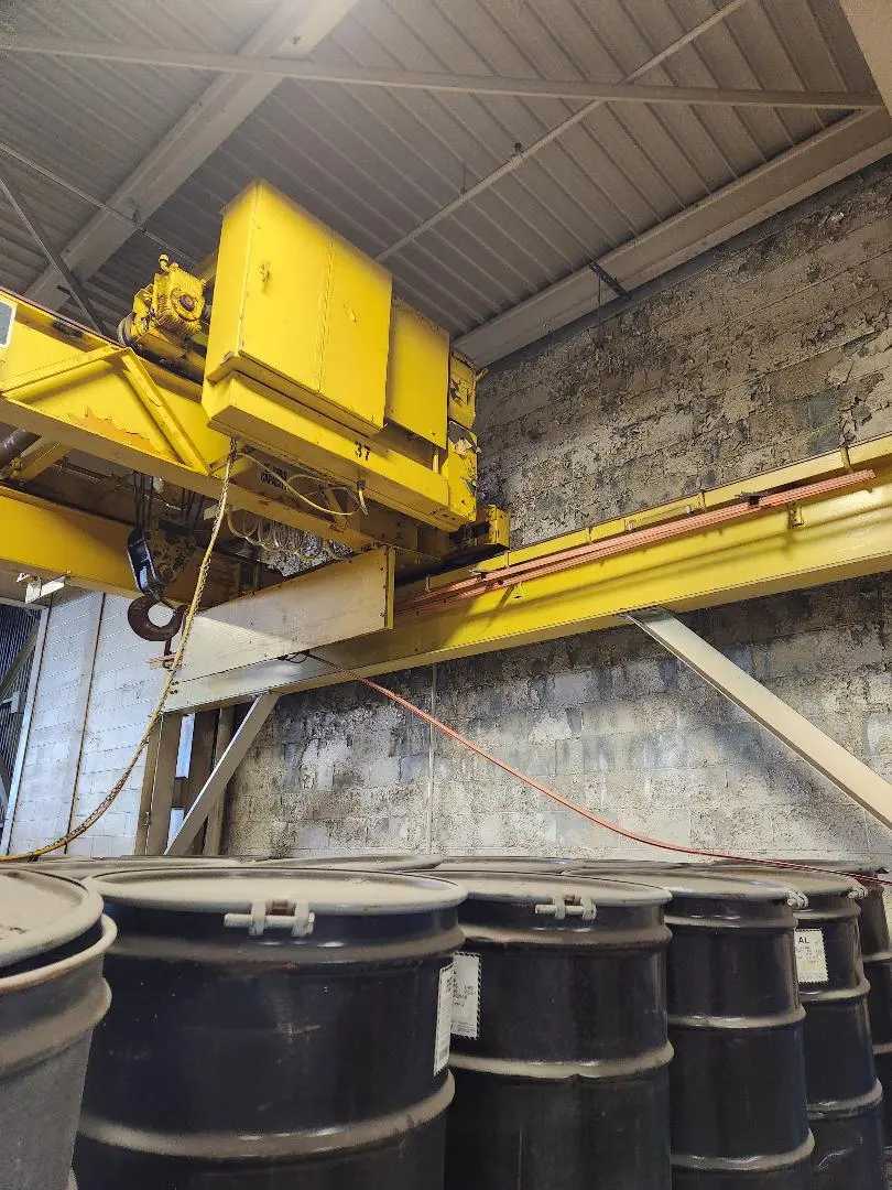 WHITING 15T 20' SPAN DBL COLUMN BRIDGE CRANE 480V 3P 30/150/300 FPM - BRIDGE CRANE