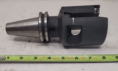 KENNAMETAL CB1074355 CAT 40 TOOL HOLDER TAPERED SHANK 7.750IN OAL 5IN PROJECTION - MACHINE TOOLING