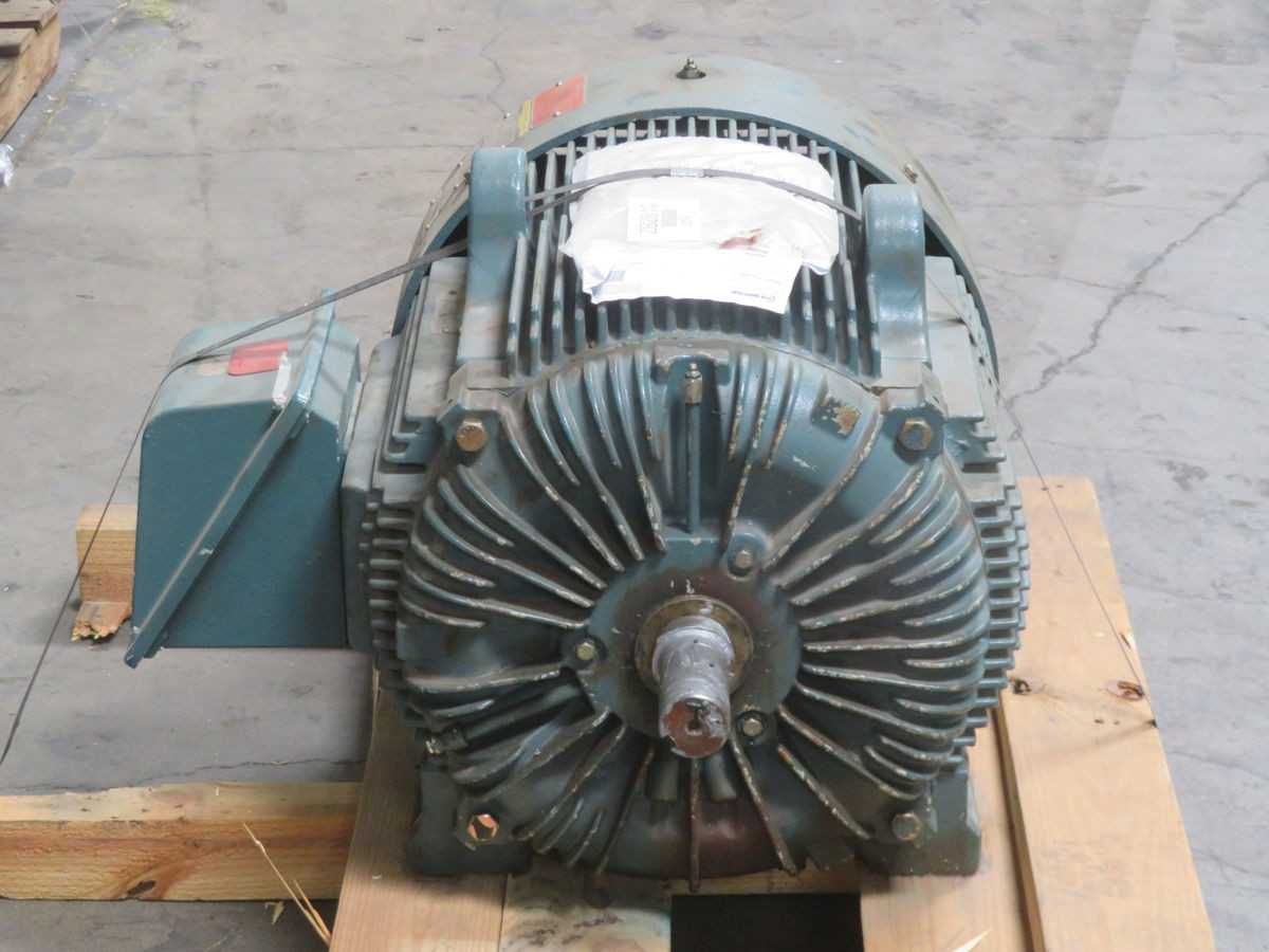 BALDOR ECP84402T-4 AC MOTORS, 100 HP, 3PH, 460V, 60HZ, 3565 BASE RPM, 405TS FRAME, TEFC ENCL - AC MOTOR