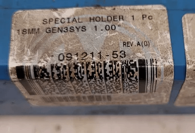 ALLIED MACHINE & ENG. AMEC 091211-53 GEN3SYS INDEXABLE DRILL 18MM DIA / 1" SHANK - MACHINE TOOLING
